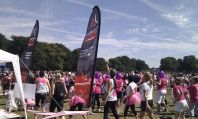 warming up for the Richmond Old Deer Park event with TotallySporty.com 1